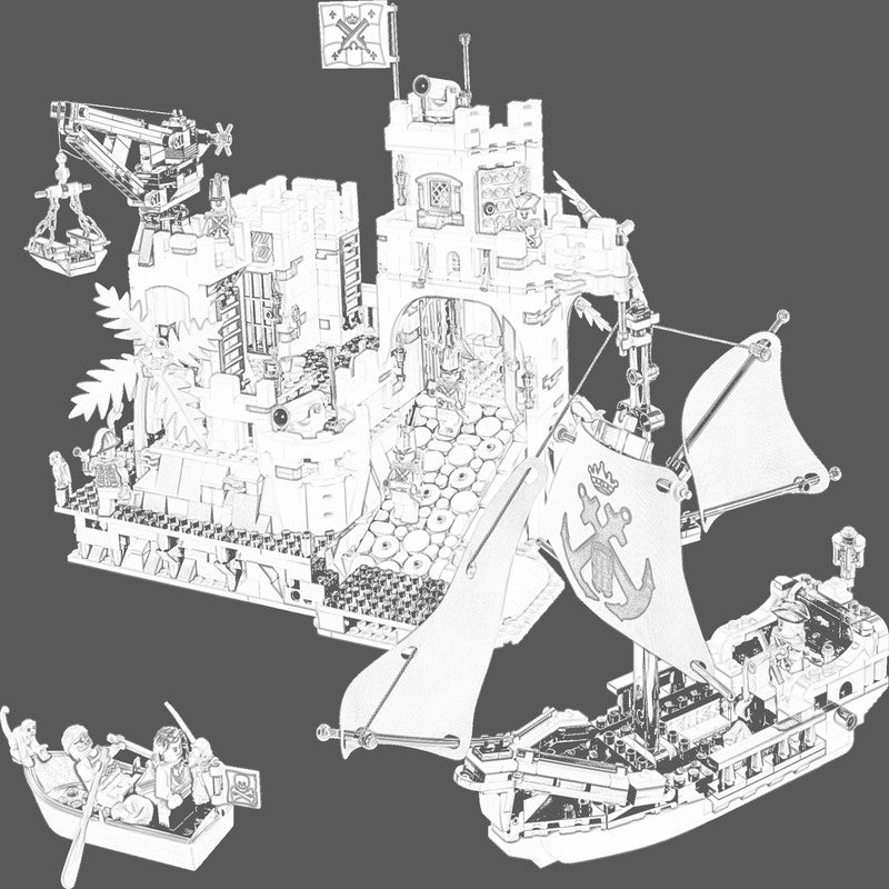 10320 - Fortezza di Eldorado Pirati