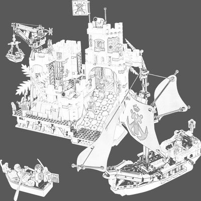 10320 - Fortezza di Eldorado Pirati