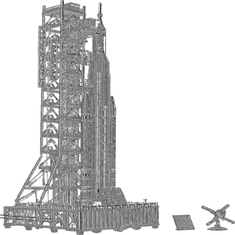10341 -Sistema di lancio spaziale NASA Artemis
