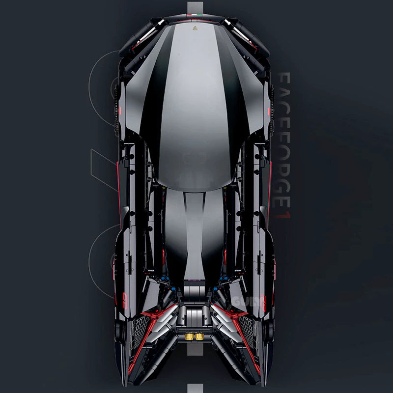 GULY 10644 Lamborghini Concept Car scala 1:8 2884PCS [Pre-vendita]