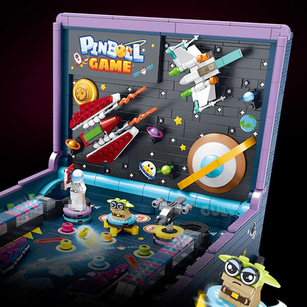 GULY60526-M Pinball Creator con LED e motore per giocarci 1836 PCS [Pre-vendita]