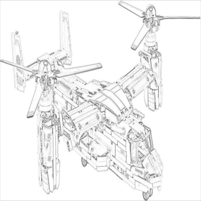 42113 - Campana Boeing V-22 Osprey