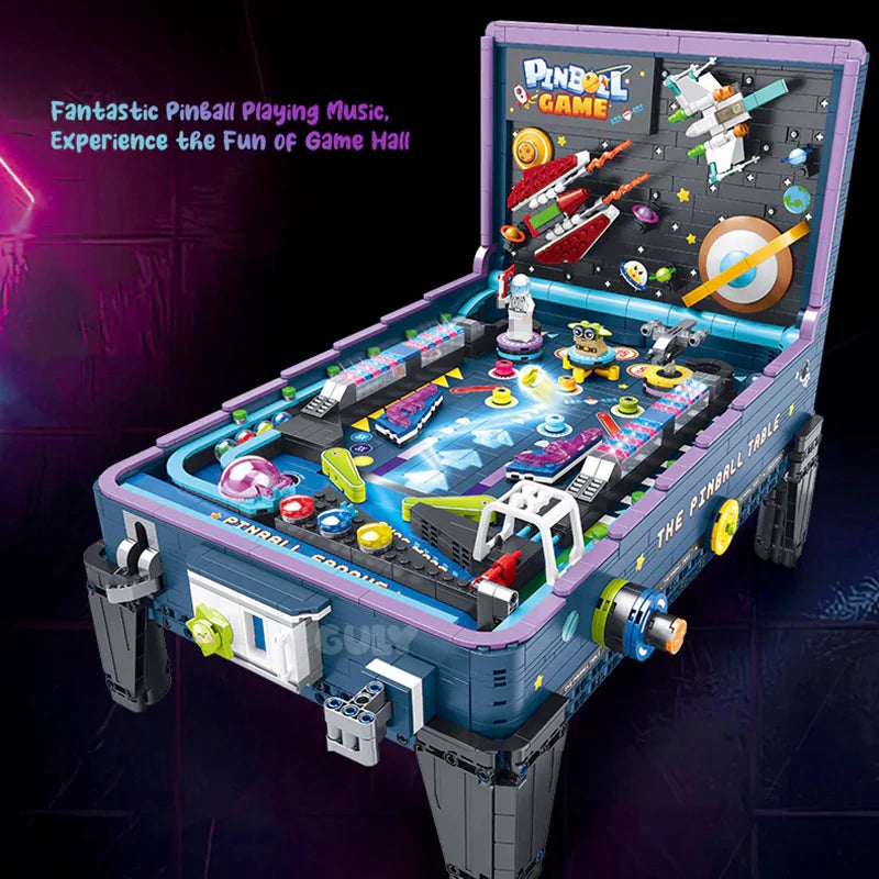 GULY60526-M Pinball Creator con LED e motore per giocarci 1836 PCS [Pre-vendita]