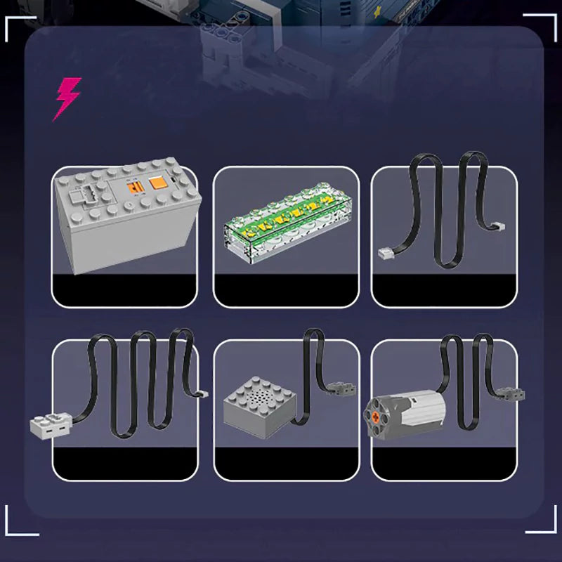 GULY60526-M Pinball Creator con LED e motore per giocarci 1836 PCS [Pre-vendita]