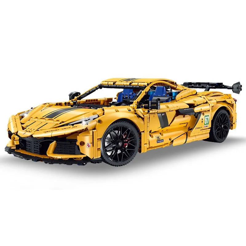 GULY 10622 Technic Corvtte Sportcar C8 Z06 1:8 CON MOTORE 3788 PCS [Pre-vendita]