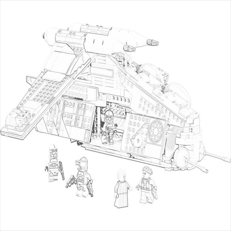 75354 - Gunship della Guardia di Coruscant