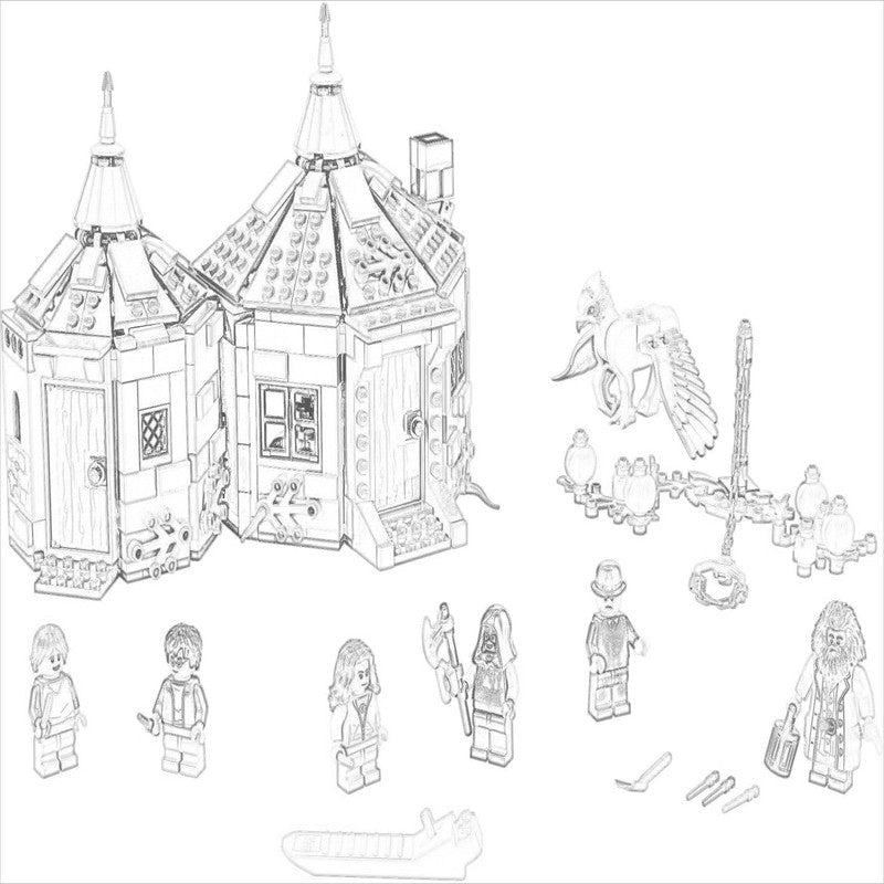 75947 - La Capanna di Hagrid: il salvataggio di Fierobecco