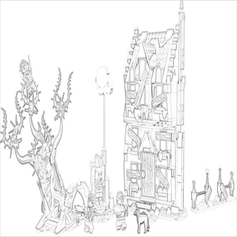 76407 - La Stamberga Strillante e il Platano Picchiatore