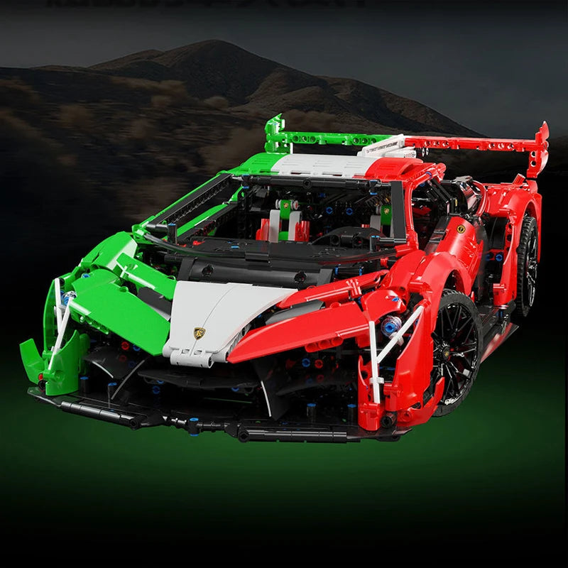 K-BOX 10222 Lamborghini Veleno colori Italia Technic 3611 PCS scala 1:8