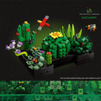 JIESTAR JJ9011 Mini Giardino Botanico Piante Fiori e Cactus per decorare la casa 590PCS