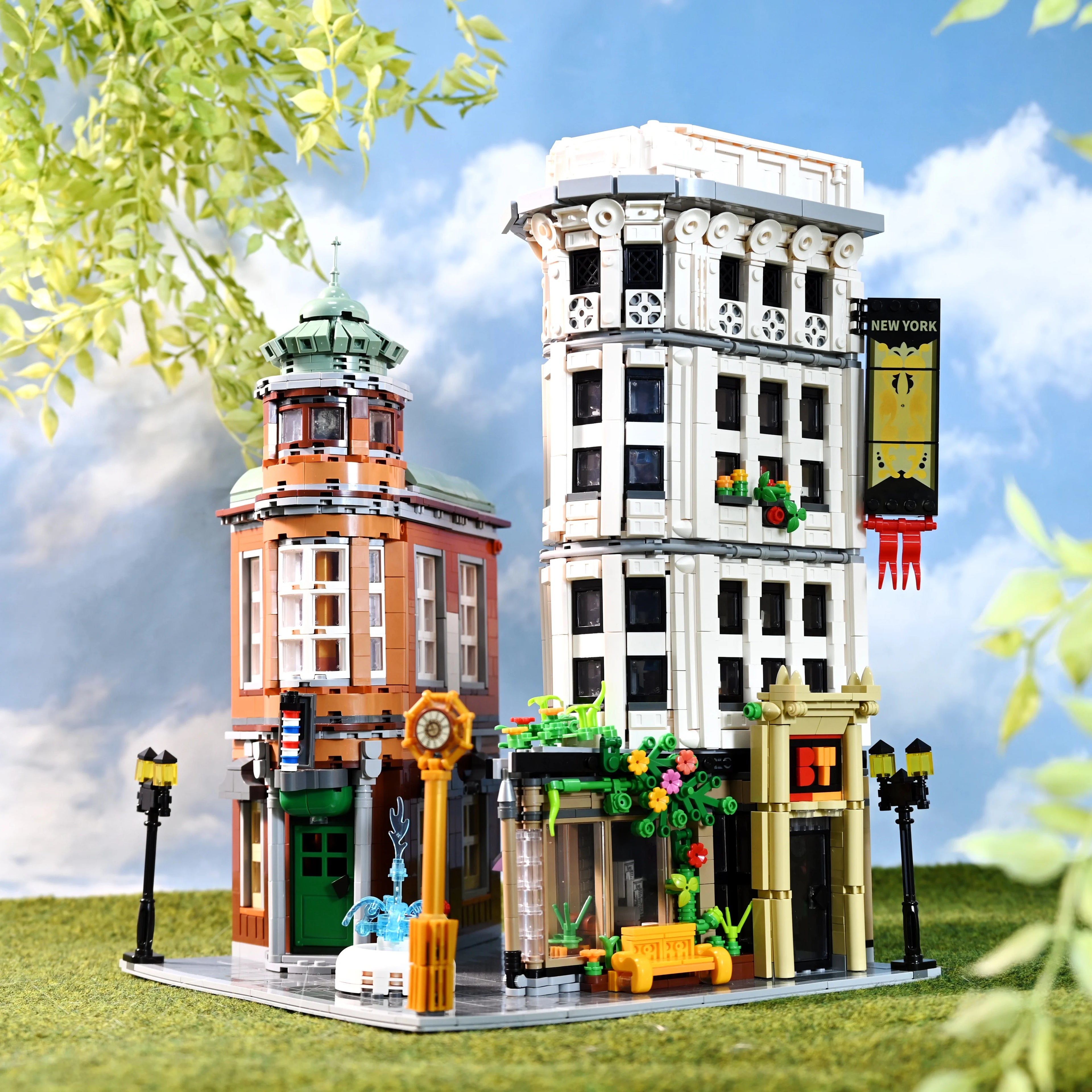 FALAGIL-20004 Flatiron Building Edificio modulare con scatola 4500PCS