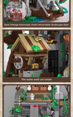 Iambrick 40210 Castello Medievale La Fortezza del Re Con SCATOLA 2568PCS