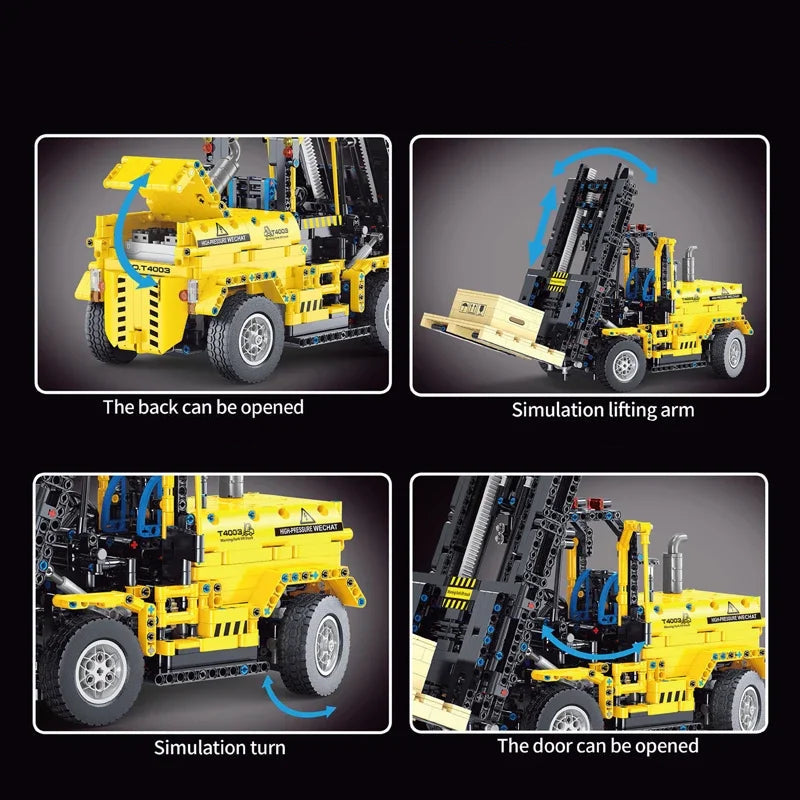 Technology T4003 Muletto 2028PCS Technic