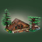 MOC 143807 Baita nella Foresta Casetta nel Bosco Edificio modulare Ambientazione 2028PCS