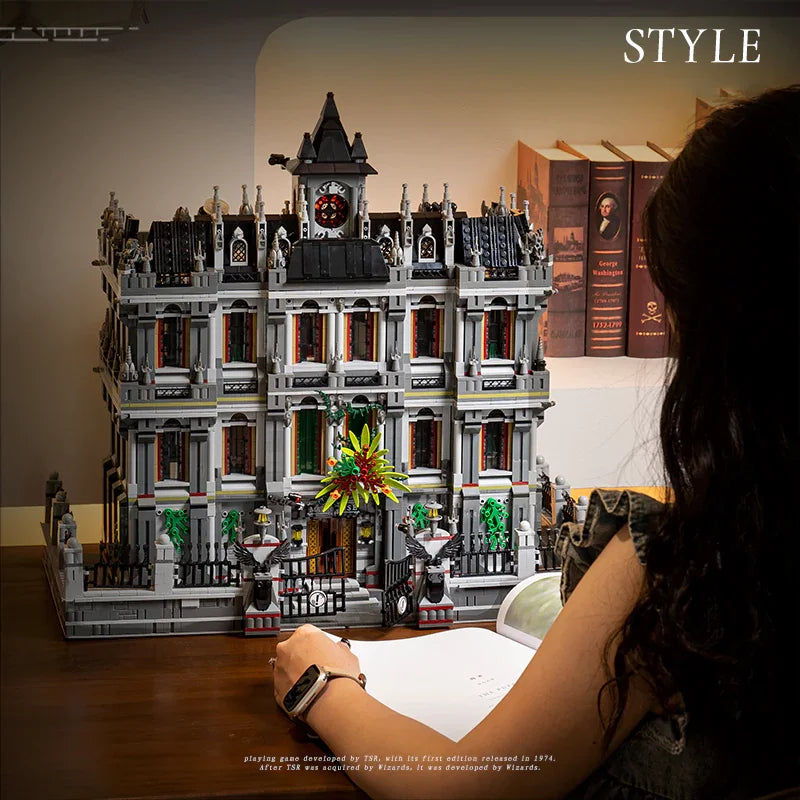 PANLOS 613002 Manicomio Ospedale Horror edificio modulare 7499PCS