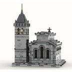 MOC-33985 Chiesa Medievale edificio modulare per città architettura medievale 2085PCS istruzioni PDF