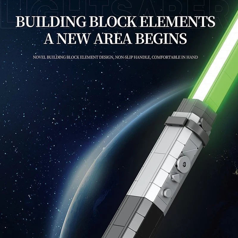 Reobrix 99010 Star Wars spada laser Gialla Verde Blu Bianca con Scatola 629 PCS