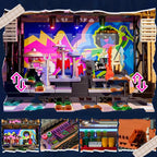 Funwhole F9068 Club Discoteca in Vecchia fabbrica edificio modulare con LUCI LED e Scatola 2654PCS