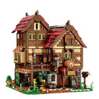Reobrix 66018 edificio modulare villaggio medievale casa taverna bistrot 2831Pcs