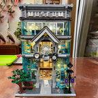 Mork 10206 Museo della Scienza edificio Modulare Creator City con LUCI LED 3784pcs