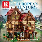 Reobrix 66018 edificio modulare villaggio medievale casa taverna bistrot 2831Pcs