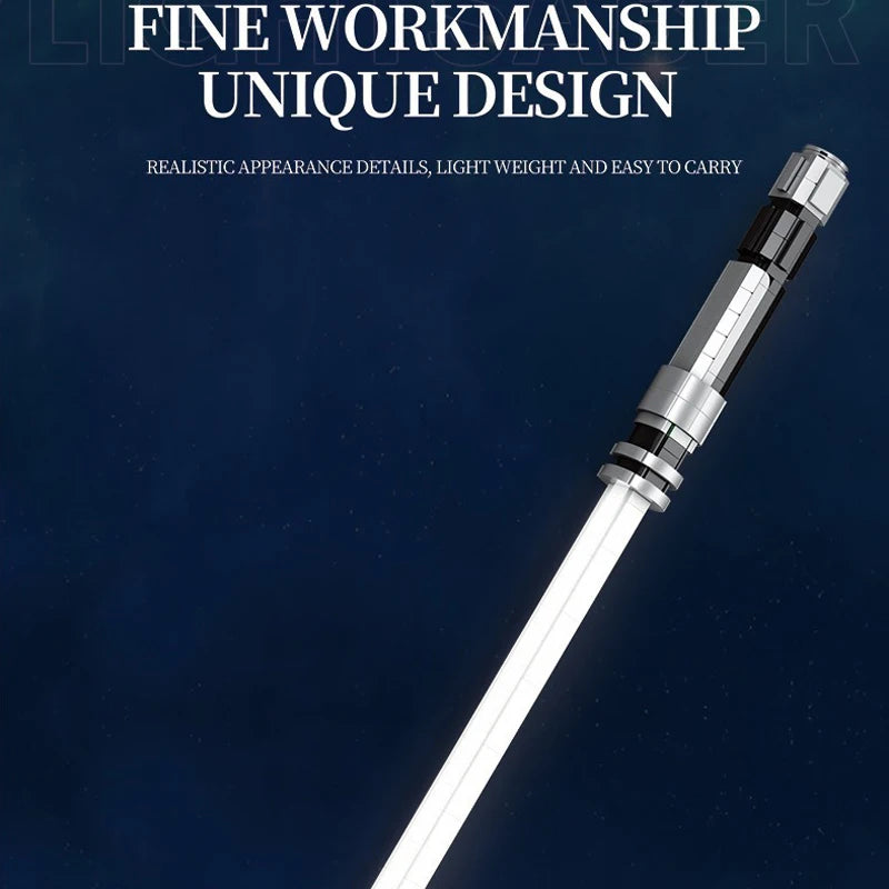 Reobrix 99010 Star Wars spada laser Gialla Verde Blu Bianca con Scatola 629 PCS