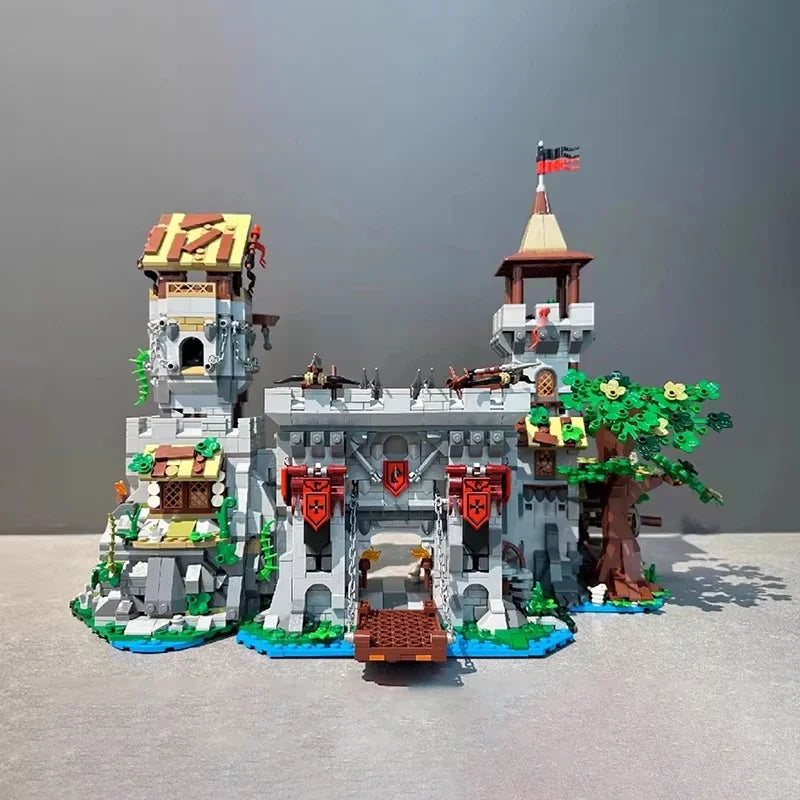 Iambrick 40210 Castello Medievale La Fortezza del Re Con SCATOLA 2568PCS