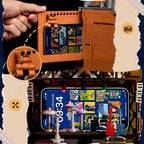 Funwhole F9068 Club Discoteca in Vecchia fabbrica edificio modulare con LUCI LED e Scatola 2654PCS