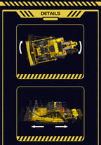 MOULD KING 15084 Technic Bulldozer Remote Control 1508PCS