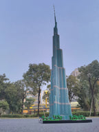 MOC 104784 Dubai Burj Khalifa Scala 1:500 Edificio modulare grattacielo 7400PCS [Pre-vendita]