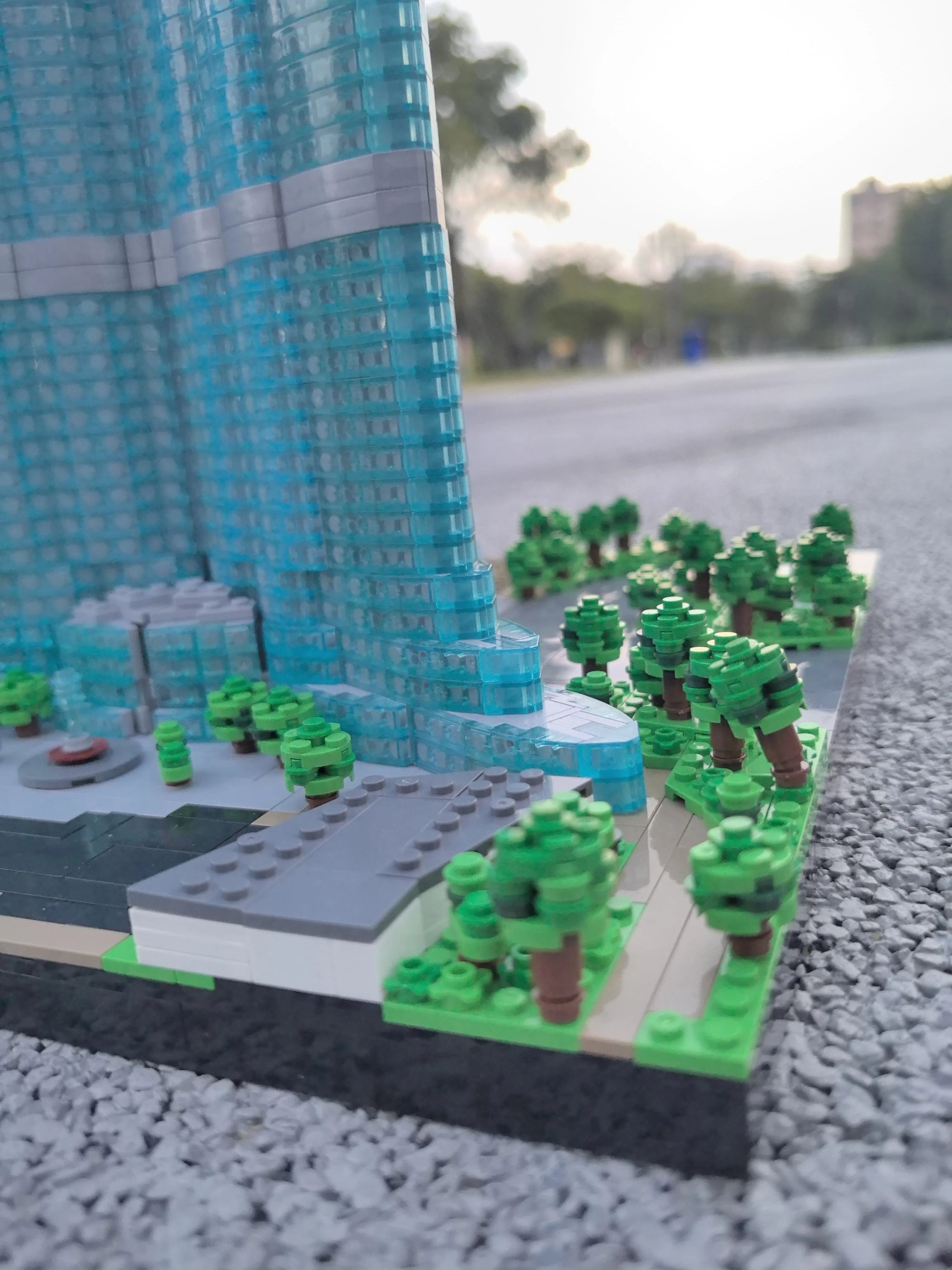 MOC 104784 Dubai Burj Khalifa Scala 1:500 Edificio modulare grattacielo 7400PCS [Pre-vendita]