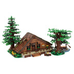 MOC 143807 Baita nella Foresta Casetta nel Bosco Edificio modulare Ambientazione 2028PCS