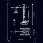 Mould King 17059 GRU Technic APP&RC Scatola e motore 1731PCS