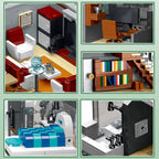 Mork10213 The Lambda House Cafe edificio Modulare moderno 3832PCS