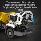 CADA C61054 Camion articolato da cava Technic motorizzato con cassone ribaltabile 3067Pcs