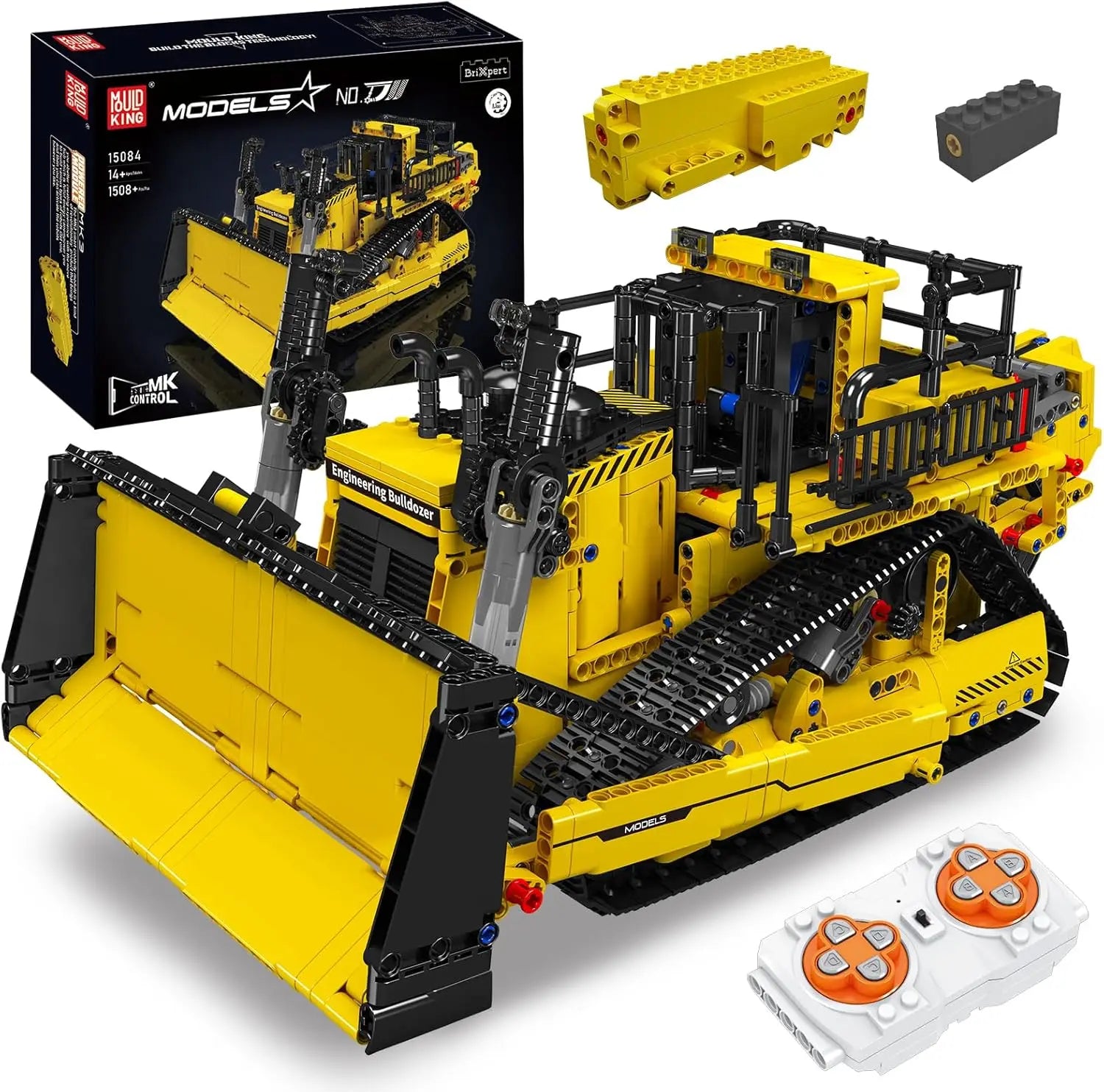 MOULD KING 15084 Technic Bulldozer Remote Control 1508PCS