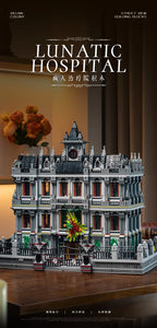 PANLOS 613002 Manicomio Ospedale Horror edificio modulare 7499PCS