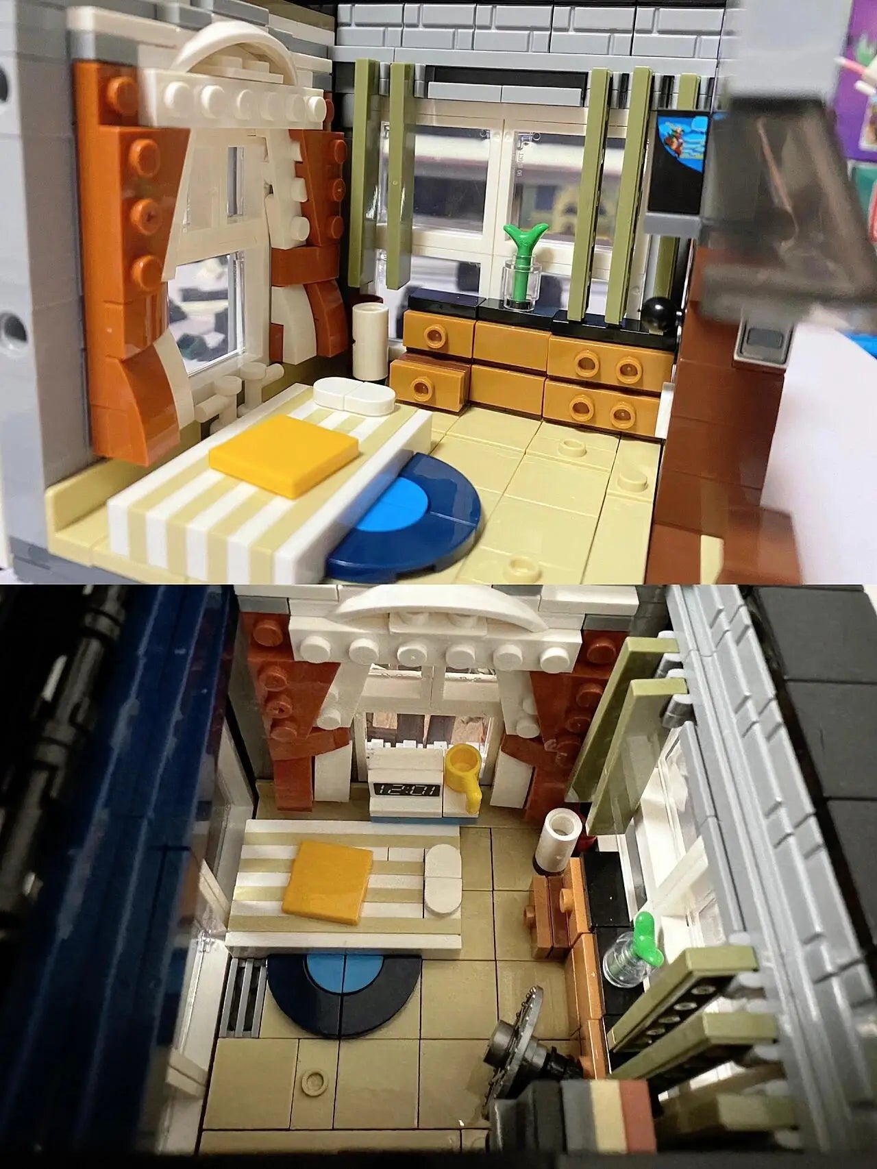 MORK 10205 Modern Villa con Luci LED Edificio modulare 3300pcs