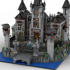 6726PCS Modular Arkham Asylum Build MOC-158329 Edificio Modulare Batman