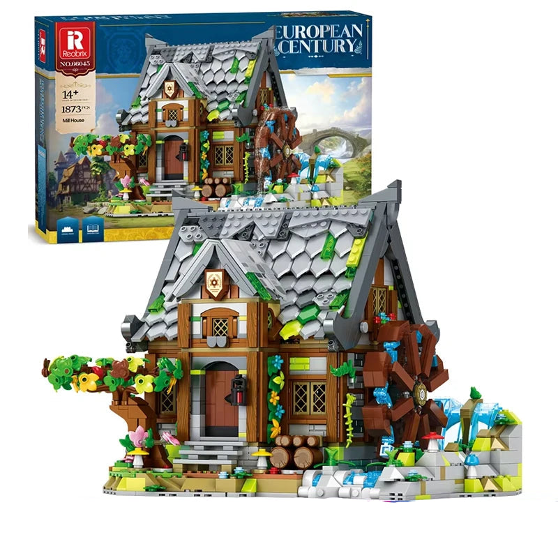 REOBRIX 66045 Casa del Mulino Medievale modulare 1873PCS