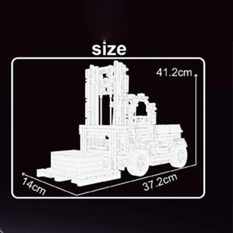 Technology T4003 Muletto 2028PCS Technic