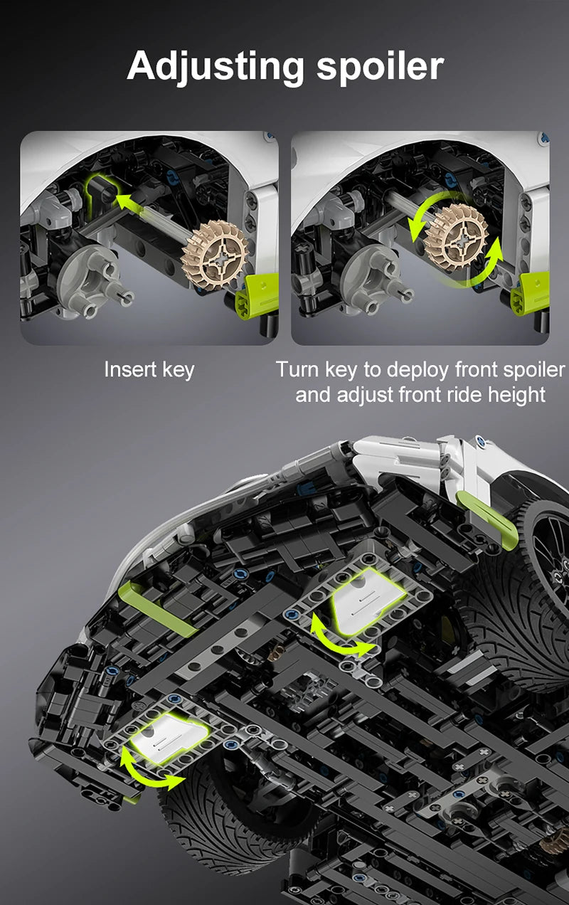 Cada C61048W 1:8 Fantasma Koenigsegg Jesko 4346PCS con Scatola