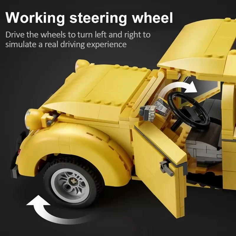 CaDA C61026 Citroen 2CV Creator 1238PCS 1:12