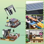 Mork10213 The Lambda House Cafe edificio Modulare moderno 3832PCS