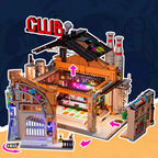 Funwhole F9068 Club Discoteca in Vecchia fabbrica edificio modulare con LUCI LED e Scatola 2654PCS