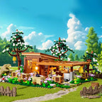 FunWhole F9062 Bee Farm Apiario Allevamento di api Scatola e Luci LED 1274PCS