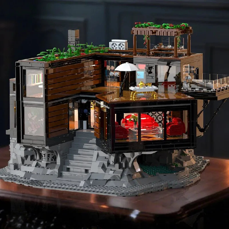 Xbert 66104 Casa dei Vampiri edificio modulare con Scatola e Luci LED 3388PCS