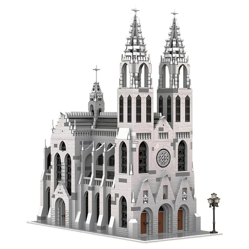 MOC 148170 Cattedrale Gotica edificio modulare Medievale Creator 4165PCS istruzioni PDF