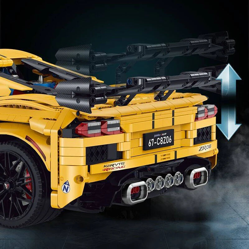 GULY 10622 Technic Corvtte Sportcar C8 Z06 1:8 CON MOTORE 3788 PCS [Pre-vendita]