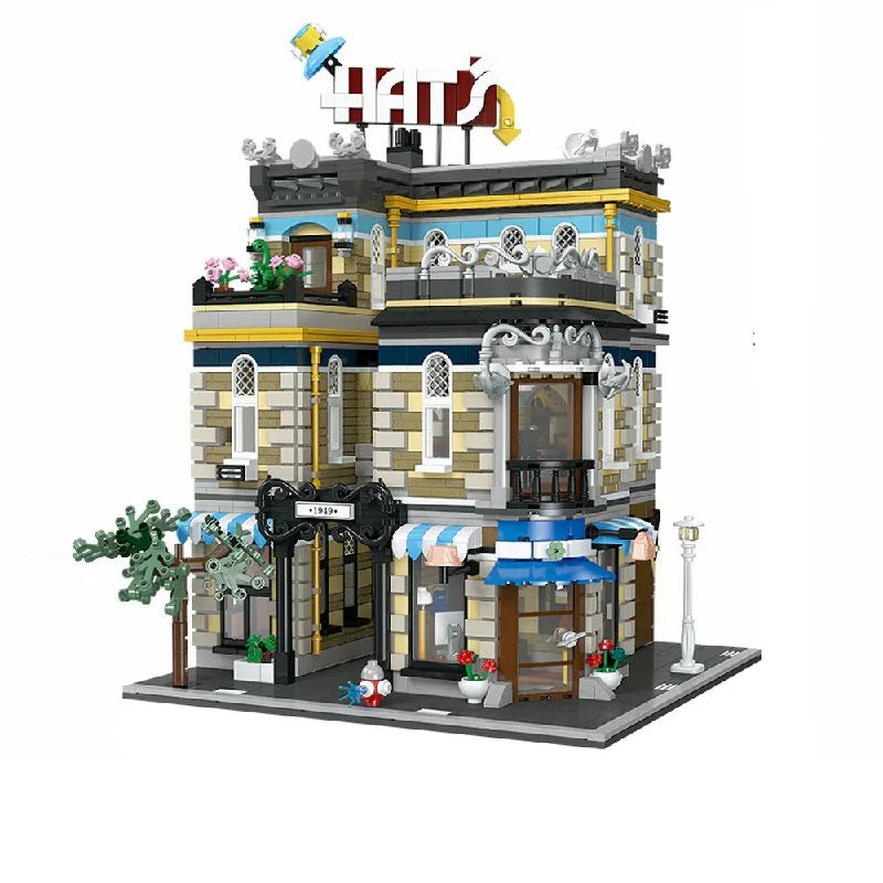 Jie Star 89121 - Hat Store - Negozio di cappelli edificio modulare Jiestar 3140pcs